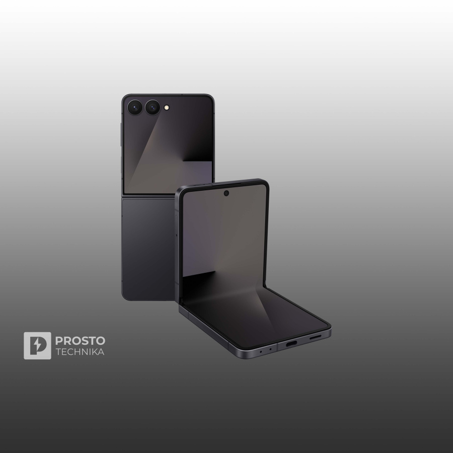 Смартфон Samsung Galaxy Z Flip 7 12 ГБ, 512 ГБ Jetblack